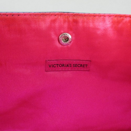 Victorias Secret Mini Purse Black Rectangle Chain Strap Vintage Y2K - Picture 2 of 10