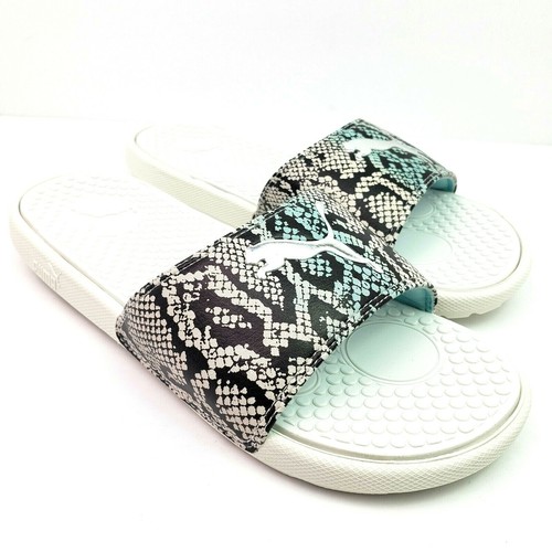 snakeskin vans slides