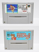 WONDER PROJECT J SLAM DUNK SNES Super Famicom Nintendo Video Games BANDAI ENIX