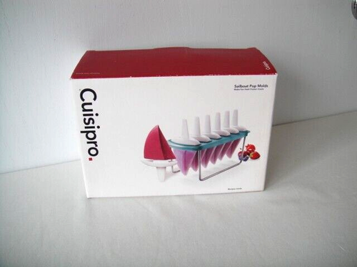 Cuisipro Sailboat Popsicle Molds, New in Box 6 Molds and Recipes included - Picture 11 of 11