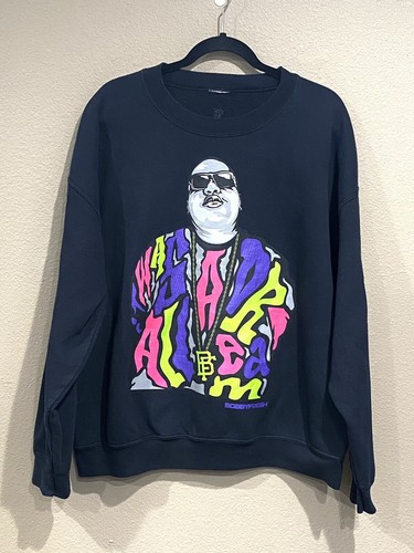 Bobby Fresh Biggie Smalls Sweater  "It Was All a Dream" Crew Neck  Medium Sz XL - Picture 1 of 8