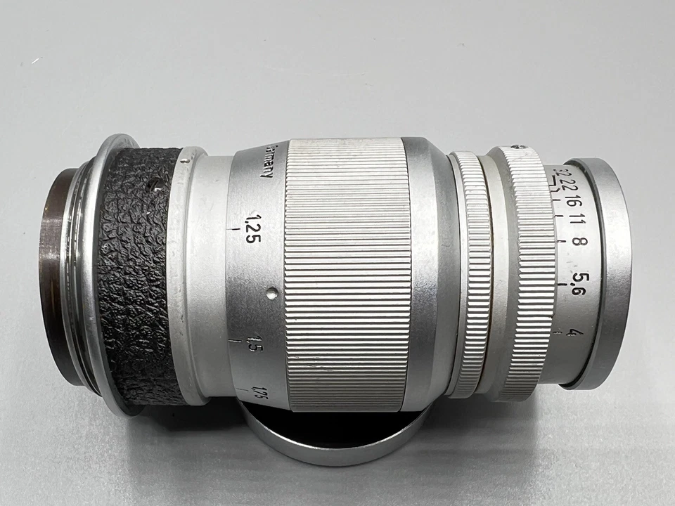 Ernst Leitz Wetzlar Leica Elmar 4.0/90mm Objektiv M39 (Leica Elang) #836777-110 - Bild 4 von 4