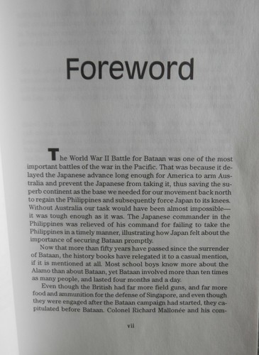 BATTLE FOR BATAAN: An Eyewitness Account by Richard C. Mallonee, WWII, SC LNC - Picture 5 of 7