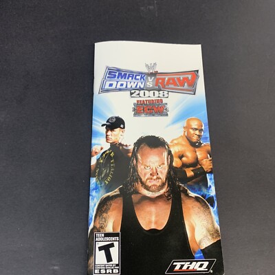 WWE SmackDown vs. Raw 2008 Featuring ECW (Sony PSP, 2007