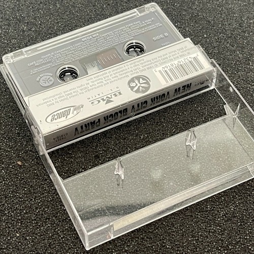 VTG RAVE CASSETTE TAPE NEW YORK CITY BLOCK PARTY BMG MEGA MIX AV8 RECORDS NYC - Picture 2 of 3