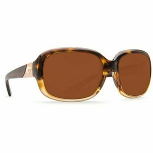 Costa Del Mar Gannet Copper Lens Polarized Women's Sunglasses - Shiny Tortoise Fade