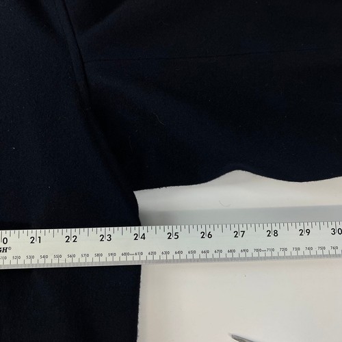 Original Melton Bomber Coat by Evergreen Full  Zip Wool Blend Coat  Large Tall - Picture 11 of 15