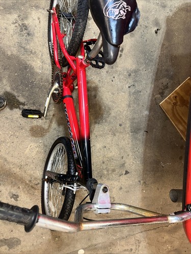Vintage Mongoose Midschool BMX Fahrrad - Schwarz/Rot - Bild 4 von 10
