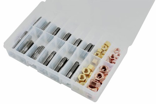 Connect 37657 Assorted Exhaust Manifold Stud & Nut Kit M8, M10 100 Piece - Picture 1 of 12
