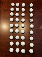 36 TaylorMade TP5X (27) TP5 (9) - 36 Premium White TP5X AAA Golf Balls (lot 152)
