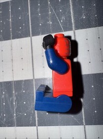 LEGO Spider-Man 3 Dark Blue Arms & Legs Silver Webbing Minifigure (USED)