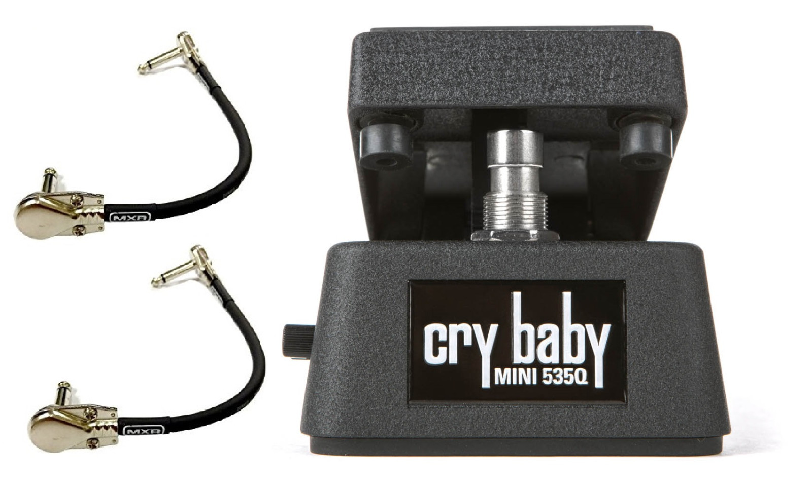 Jim Dunlop Cry Baby Mini 535Q Wah Pedal CBM535Q Half Size ( 2 MXR PATCH