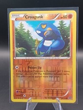 Pokemon Croagunk 58/114 XY Steam Siege Reverse Holo Rare Near Mint
