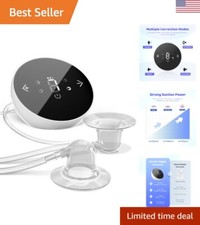 Electric Nipple Corrector for Flat or Inverted Nipples, Portable Nipple Pump,...
