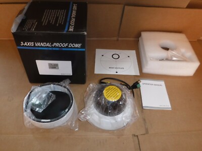 Vandalproof Dome Camera 24IR 80f SVD-620SI2812D2 620TVL 1/3'' 2.8-12mm Sony Super