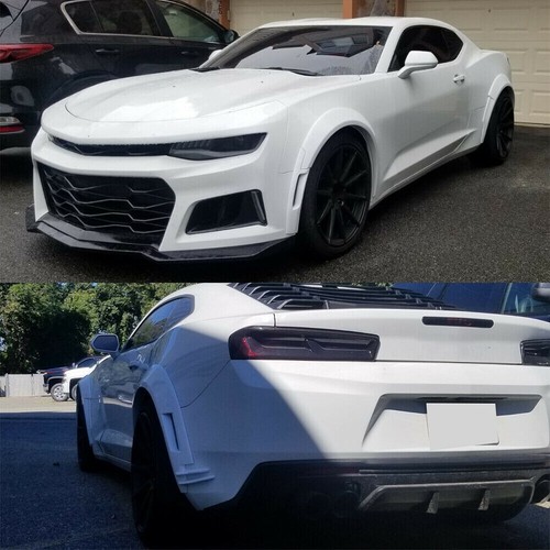 For Chevrolet Camaro 2016-19 Fender Flares Extra Wide Body Wheel Arches Body Kit - Picture 4 of 17