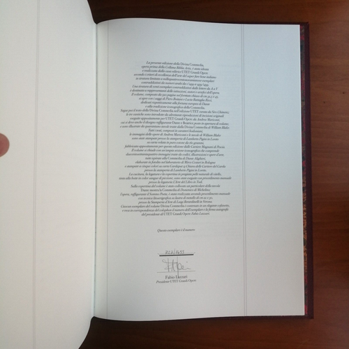 LA DIVINA COMMEDIA Dante UTET Grandi Opere 2013 William Blake, Andrea Mariconti - Picture 12 of 13