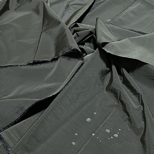 Metallic Iridescent DWR Waterproof 30d Ripstop Fabric Outdoor Jacket Jumper 52"W - Picture 262 of 783