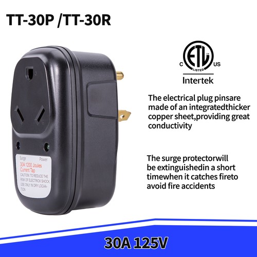 Protezione da sovratensioni camper 30/50Amp e analizzatore di circuito portatile con indicatore luminoso LED - Foto 7 di 17