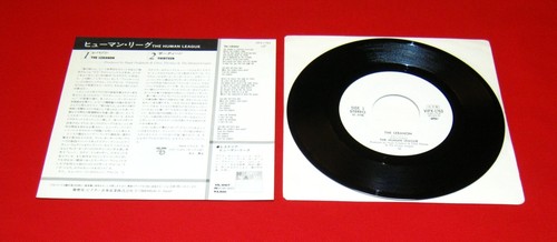 The Human League 7" THE LEBANON <White Label> japan NM !! - Picture 2 of 3