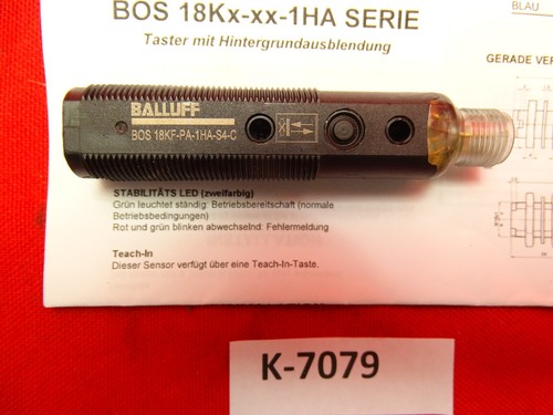 BALLUFF light barrier sensor BOS 18KF-PA-1HA-S4-C - Picture 2 of 3