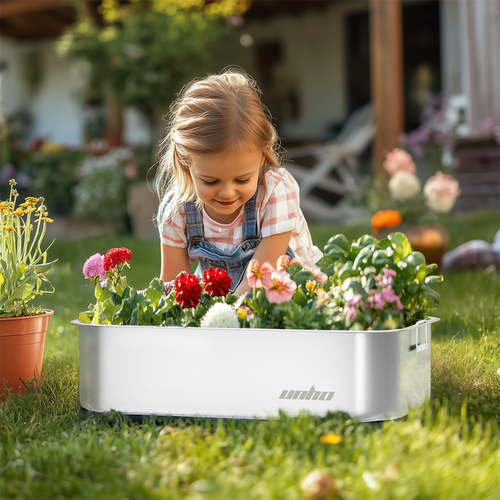 3x Raised Garden Bed Stainless Steel Planter Boxes for Vegetables Flowers Fruits - Picture 7 of 14