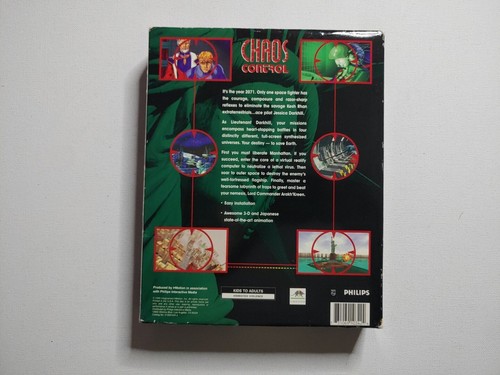 Chaos Control by I-Motion/Philips Vintage IBM-PC CD-ROM Big Box Game 1995 - Picture 2 of 6