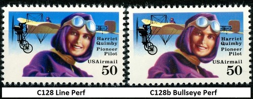 Harriet Quimby Specialized Set Scott's C128 Line Perf & C128b Bullseye Perf - Bild 2 von 2