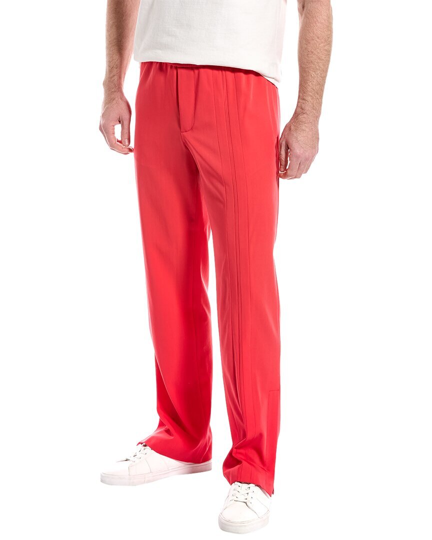 Шерстяные брюки Valentino Мужские розовые 48