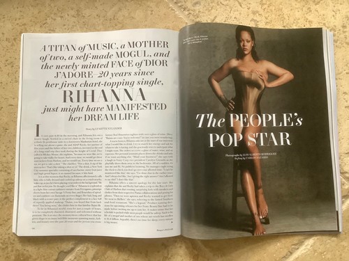 Harper's Bazaar Magazine Feb.-May 2025 Rihanna, The Now Issue, Linda Evangelista - Imagen 5 de 11