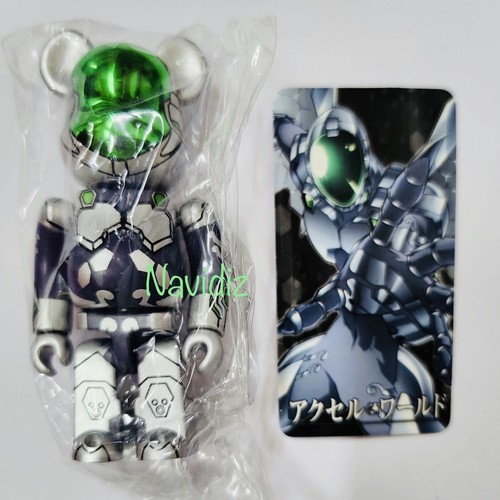 Medicom Bearbrick Series 25 Hero S25 Accel World Silver Crow 100% be@rbrick - Picture 2 of 5