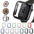 Für Apple iWatch 8/7/6/5/SE 2 41/45/40/44mm Case Displayschutzfolie Abdeckung
