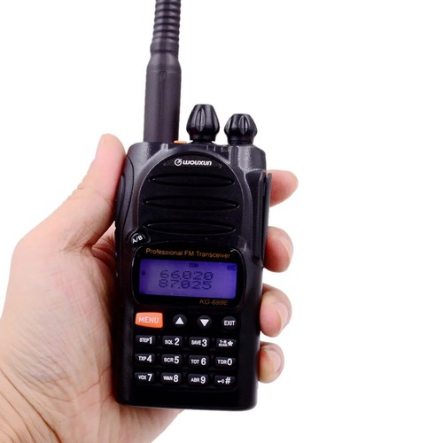 Two Way Radio Walkie-Talkie 66-88MHz Dual Display Keyboard Wireless Transceiver - Zdjęcie 8 z 11