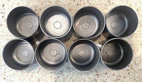 SET OF 8 - KAWASAKI KZ900 KZ1000 Z1 SHIM BUCKETS TAPPETS - VAPOR BLASTED CLEAN - Picture 3 of 7
