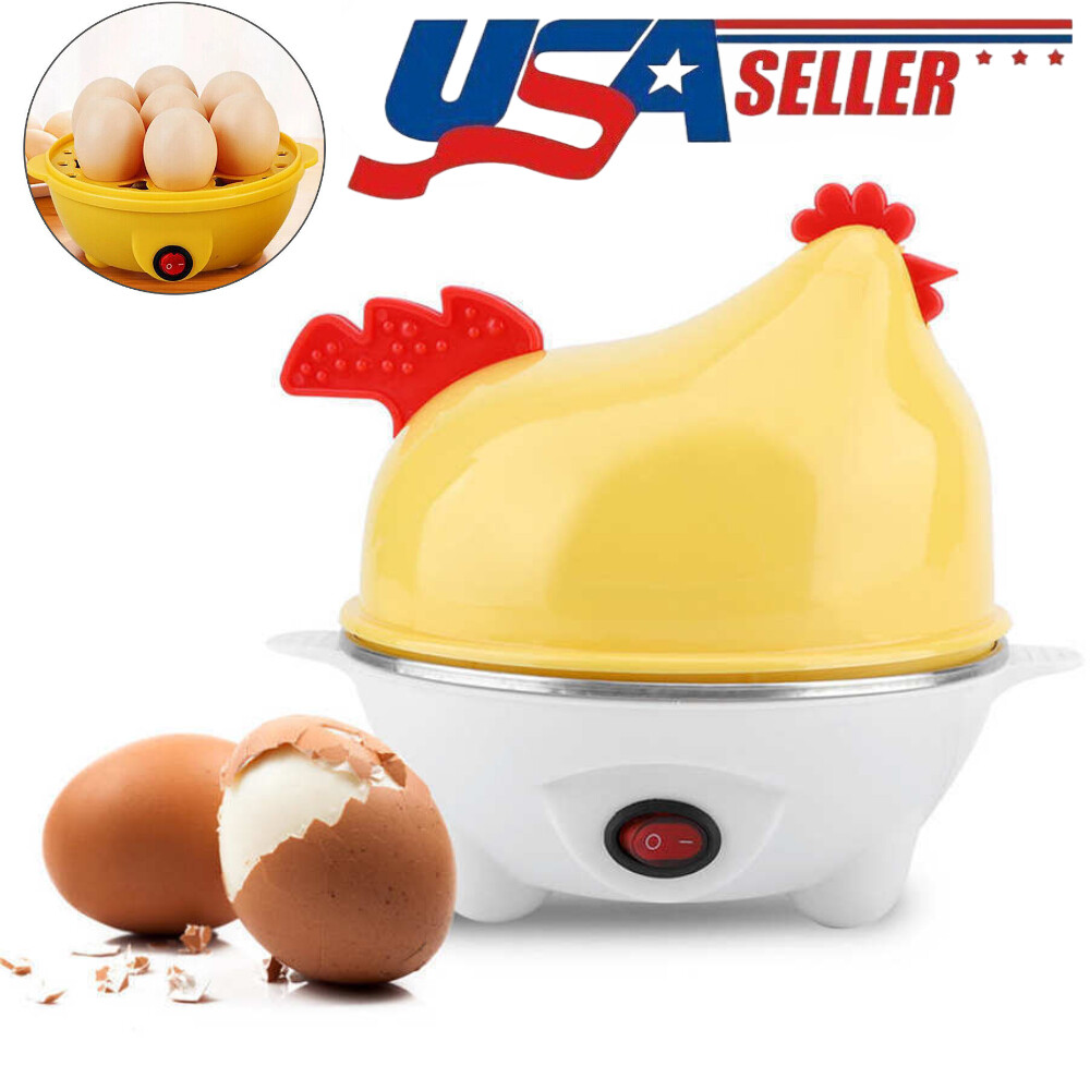 Dash Electric Rapid Egg Cooker with Automatic Steam Boiler for Effortless Breakfasts