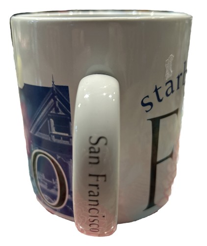 Tazza vintage 1994 Starbucks serie da collezione City 20 oz San Francisco - Foto 2 di 6