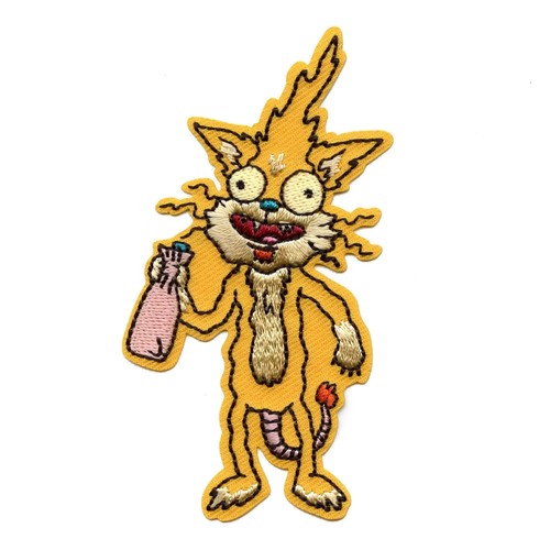Rick And Morty Squanchy Patch Cartoon Network Animation Embroidered Iron On - Picture 1 of 2