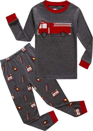 Family Feeling Little Big Boy Pajamas Sets 100% Cotton Pjs Kids Jammies - Picture 12 of 12