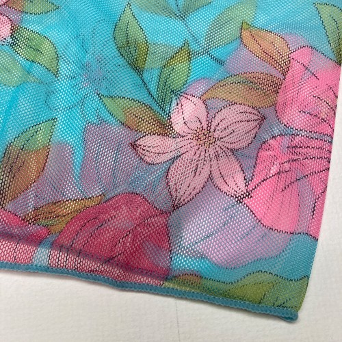 Aqua Couture Swimsuit cover-up Womens/Jrs. One size wrap-around tie tropical NEW - Picture 4 of 15