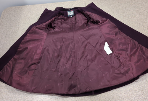 Cappotto swing vintage anni 90 bambina taglia 4, con cappello, lana turchese, Rothchild - Foto 10 di 17