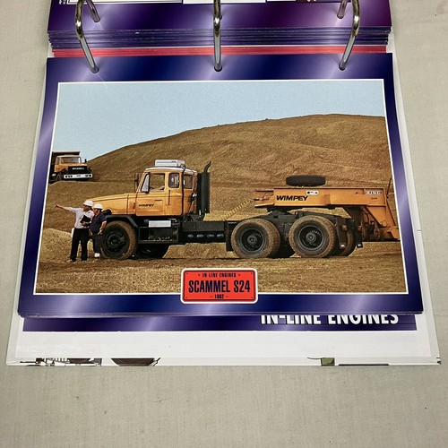 Atlas Editions Trucks Maxi Card 179 Cards & Folder In-line Engines & Convoy - Picture 20 of 22
