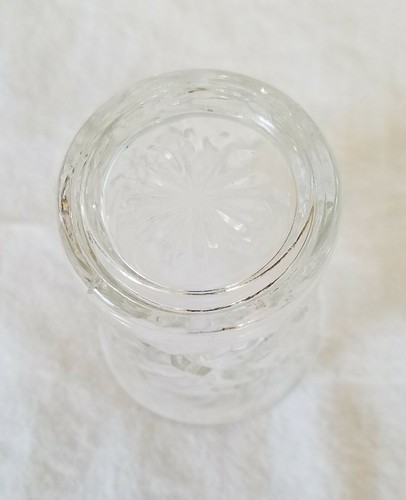 Anchor Hocking frühes amerikanisches vorgeschnittenes 3 1/2 Zoll Saftglas - Bild 5 von 7