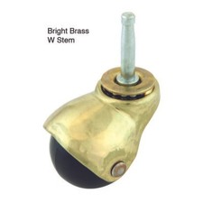 Superball Multi-Surface Casters, 5/16" Dia. x 1-1/2" Long Stem, 75 lbs./Caster