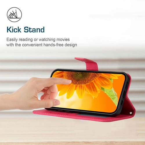 Sunflower Flip Leather Wallet Phone Case For Samsung S23 Ultra A14 A34 A42 A54 - Picture 74 of 99