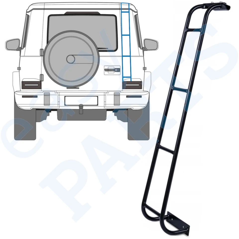 Mercedes-Benz G Classe W460 W461 1979-2007 Échelle de Toit - Photo 1/3