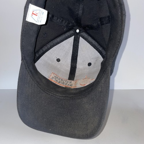 National Barricade Co Inc Concrete Baseball Hat Black Adjustable Denver Colorado - Picture 5 of 5
