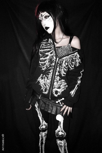 Sudadera con capucha Dead Inside Skeleton - Imagen 18 de 19