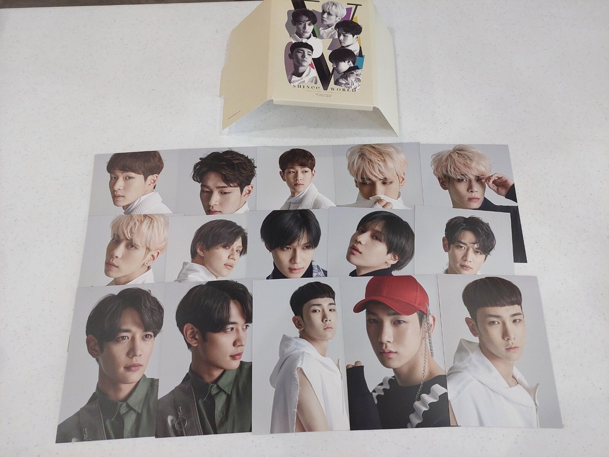 SHINee WORLD V ポストカードセット NEW SHINee World V 5 in Seoul 2016 Concert Official Goods 15