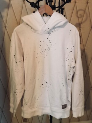 Abercrombie paint splatter hoodie hotsell