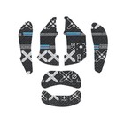 Mouse Grip Tape Sticker For Rapoo VT9 PRO MINI AIR Non Slip Suck Sweat Black